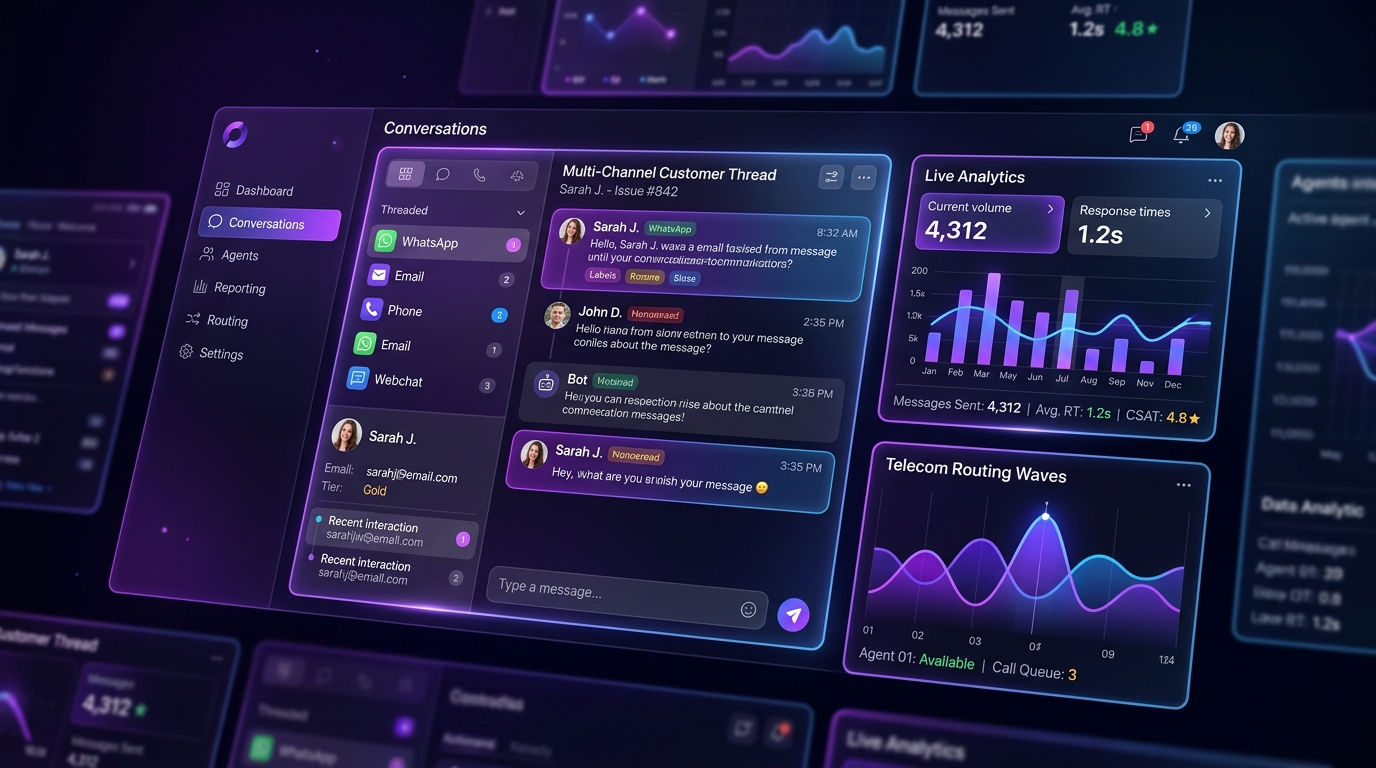 SMSBAT — Unified Omnichannel Communication
